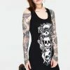 Jawbreaker No Evil Witchy Dress With Back Ties