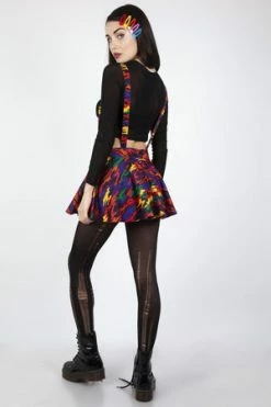 Jawbreaker Now You See Me Camo Skirt -Burleska shop now you see me camo skirt jawbreaker 5 300x