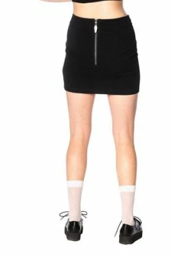 Banned O Ring Denim Skirt -Burleska shop o ring denim skirt banned 2 300x