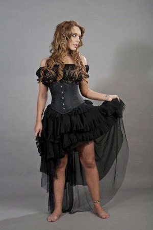 Burleska Ophelie Long Burlesque Skirt In Chiffon 5 Burleska Ophelie Long Burlesque Skirt In Chiffon - Image 3