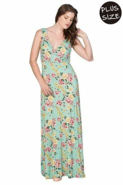 Banned Oriental Bloom Maxi -Burleska shop oriental bloom maxi banned 3 300x