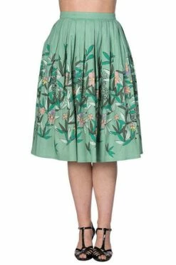Banned Oriental Tiger Fit N Flare Skirt 9 Banned Oriental Tiger Fit N Flare Skirt -Burleska shop oriental tiger fit n flare skirt banned 3 300x