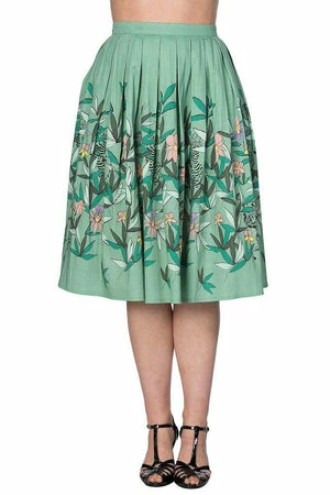 Banned Oriental Tiger Fit N Flare Skirt 5 Banned Oriental Tiger Fit N Flare Skirt - Image 3