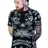 Dr Faust Ouija Board All Over Print Nu Goth Black T-Shirt - Mack 2 Dr Faust Ouija Board All Over Print Nu Goth Black T-Shirt - Mack -Burleska shop ouija board all over print nu goth black t shirt mack dr faust 300x