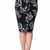 Banned Palm Pencil Skirt