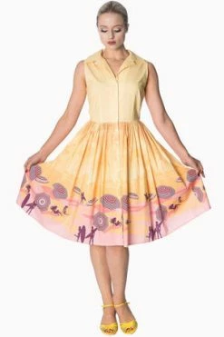Banned Parasol 50s Shirtdress -Burleska shop parasol 50s shirtdress banned 4 300x
