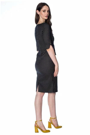 Banned Patricia Check Pencil Dress 3 Banned Patricia Check Pencil Dress - Image 2
