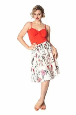 Banned Peacock Baroque Skirt 14 Banned Peacock Baroque Skirt -Burleska shop peacock baroque skirt banned 4 300x