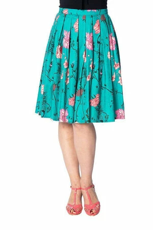 Banned Peacock Baroque Skirt 8 Banned Peacock Baroque Skirt - Image 6