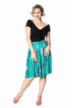 Banned Peacock Baroque Skirt 17 Banned Peacock Baroque Skirt -Burleska shop peacock baroque skirt banned 7 300x