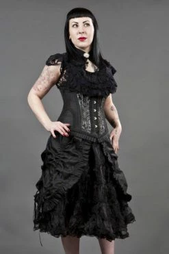 Burleska Petra Long Line Steel Boned Underbust Corset In Scroll Brocade 13 Burleska Petra Long Line Steel Boned Underbust Corset In Scroll Brocade -Burleska shop petra long line steel boned underbust corset in scroll brocade burleska 5 300x