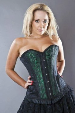 Burleska Petra Overbust Long Line Corset In Scroll Brocade 12 Burleska Petra Overbust Long Line Corset In Scroll Brocade -Burleska shop petra overbust long line corset in scroll brocade burleska 5 300x