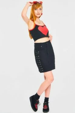 Jawbreaker Pins And Needles Skirt 12 Jawbreaker Pins And Needles Skirt -Burleska shop pins and needles skirt jawbreaker 5 300x