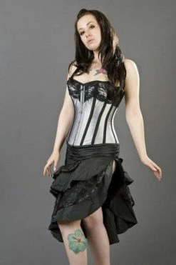 Burleska Pinup Knee Length Skirt In Taffeta 6 Burleska Pinup Knee Length Skirt In Taffeta -Burleska shop pinup knee length skirt in taffeta burleska 2 300x