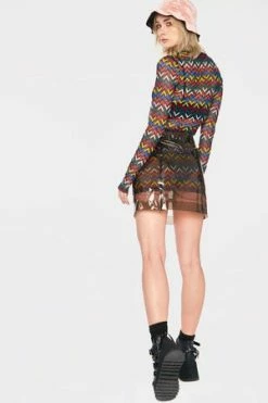 Jawbreaker Plastic Fantastic Skirt -Burleska shop plastic fantastic skirt jawbreaker 2 300x