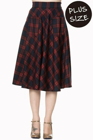 Banned Plus Size Apple Of My Eye Skirt 3 Banned Plus Size Apple Of My Eye Skirt