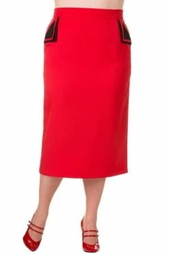 Banned Plus Size Pencil Skirt 15 Banned Plus Size Pencil Skirt -Burleska shop plus size pencil skirt banned 4 300x