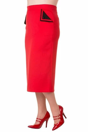 Banned Plus Size Pencil Skirt 7 Banned Plus Size Pencil Skirt - Image 5
