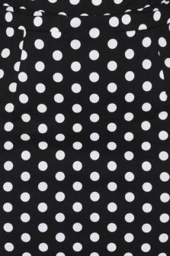 Banned Polka Frill Pencil Skirt -Burleska shop polka frill pencil skirt banned 7 300x