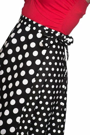 Banned Polka Mix Wrap Skirt 5 Banned Polka Mix Wrap Skirt - Image 3