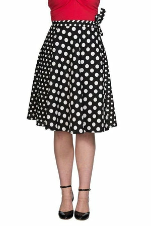 Banned Polka Mix Wrap Skirt 3 Banned Polka Mix Wrap Skirt