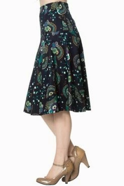 Banned Proud Peacock Skirt -Burleska shop proud peacock skirt banned 3 300x