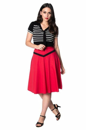 Banned Rockin Red Skirt 5 Banned Rockin Red Skirt - Image 3