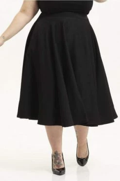 Voodoo Vixen Sandy Full Circle Plus Size Skirt