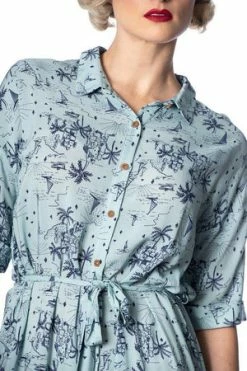 Banned Santorini Dreams Relaxed Shirtdress 13 Banned Santorini Dreams Relaxed Shirtdress -Burleska shop santorini dreams relaxed shirtdress banned 3 300x