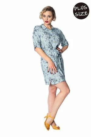 Banned Santorini Dreams Relaxed Shirtdress 7 Banned Santorini Dreams Relaxed Shirtdress - Image 5