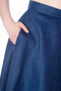 Banned Secretary Flare Skirt -Burleska shop secretary flare skirt banned 3 300x