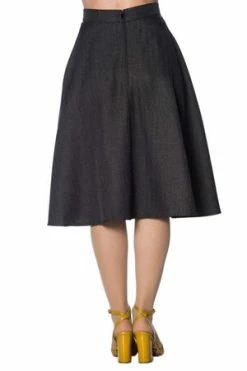 Banned Secretary Flare Skirt -Burleska shop secretary flare skirt banned 6 300x