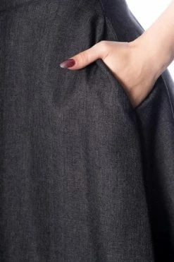 Banned Secretary Flare Skirt -Burleska shop secretary flare skirt banned 8 300x