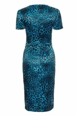 Voodoo Vixen Serena Blue Leopard Print Dress 11 Voodoo Vixen Serena Blue Leopard Print Dress -Burleska shop serena blue leopard print dress voodoo vixen 5 300x