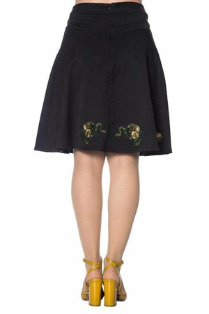 Banned Serpent Flare Skirt 4 Banned Serpent Flare Skirt - Image 2