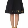 Banned Serpent Flare Skirt 1 Banned Serpent Flare Skirt -Burleska shop serpent flare skirt banned 300x