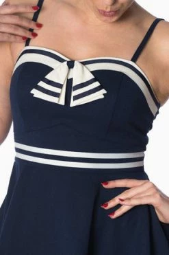 Banned Set Sail Strappy Dress -Burleska shop set sail strappy dress banned 4 300x