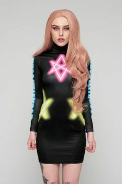 Long Clothing Sexagram Dress