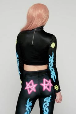 Long Clothing Sexagram Long Sleeve Crop Top -Burleska shop sexagram long sleeve crop top long clothing 2 300x