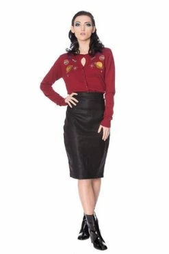 Banned Shine On Skirt -Burleska shop shine on skirt banned 3 300x