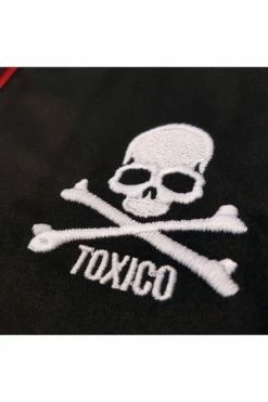 Toxico Skull & Bones Cheer Skirt -Burleska shop skull bones cheer skirt toxico 3 413f741f 8a9d 4acd a816 9c3d025a04c5 300x