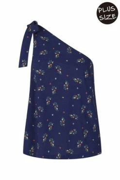 Banned Spring Sprig A-Symmetric Top -Burleska shop spring sprig a symmetric top banned 5 300x