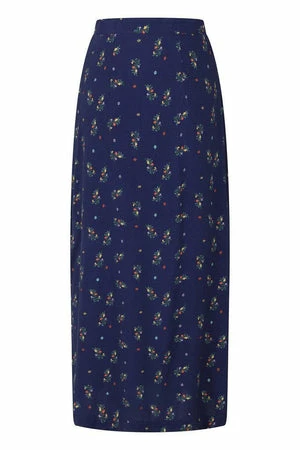 Banned Spring Sprig Print Long Line Skirt 4 Banned Spring Sprig Print Long Line Skirt - Image 2