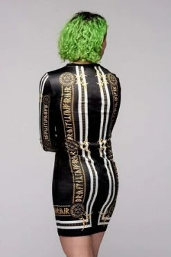 Long Clothing Stay Gold Dress -Burleska shop stay gold dress long clothing 3 300x