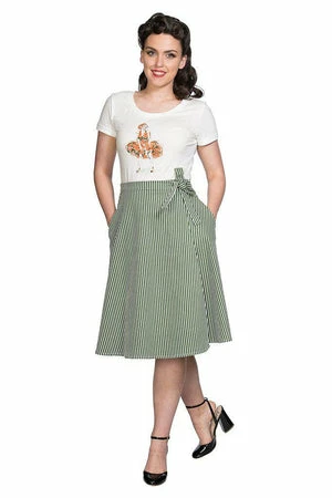 Banned Stripe And Ripe Wrap Skirt 5 Banned Stripe And Ripe Wrap Skirt - Image 3