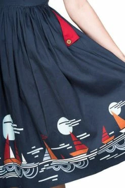 Banned Summer Sail Fit And Flare Dress 10 Banned Summer Sail Fit And Flare Dress -Burleska shop summer sail fit and flare dress banned 4 300x