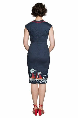 Banned Summer Sail Pencil Dress 4 Banned Summer Sail Pencil Dress - Image 2