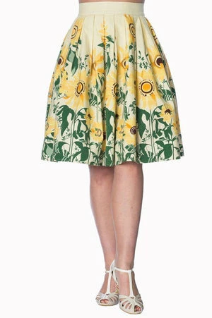 Banned Sunflower Retro Skirt 3 Banned Sunflower Retro Skirt