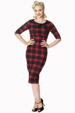 Banned Take Me To Paris Tie Neck Dress 2 Banned Take Me To Paris Tie Neck Dress