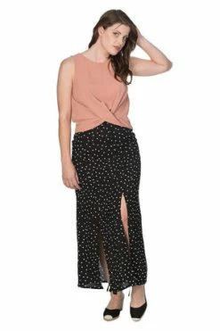 Banned The Polly Polka Skirt -Burleska shop the polly polka skirt banned 4 300x